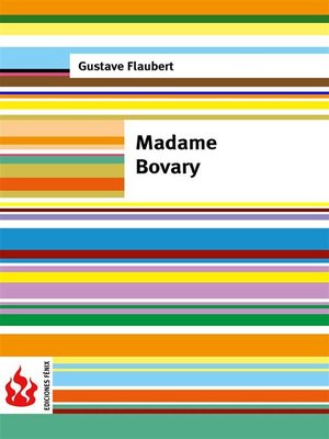 cover image of Madame Bovary. Moeurs de province (low cost). Édition limitée